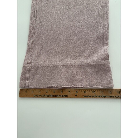 Oh My Gauze! Pants Sz 1 S/ M Dusty Rose Wide Leg Lagenlook Cotton Coastal Beach - Picture 15 of 16